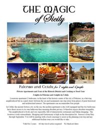 "The Magic of Sicily" Italy for 4 People, 7 Nights 202//261